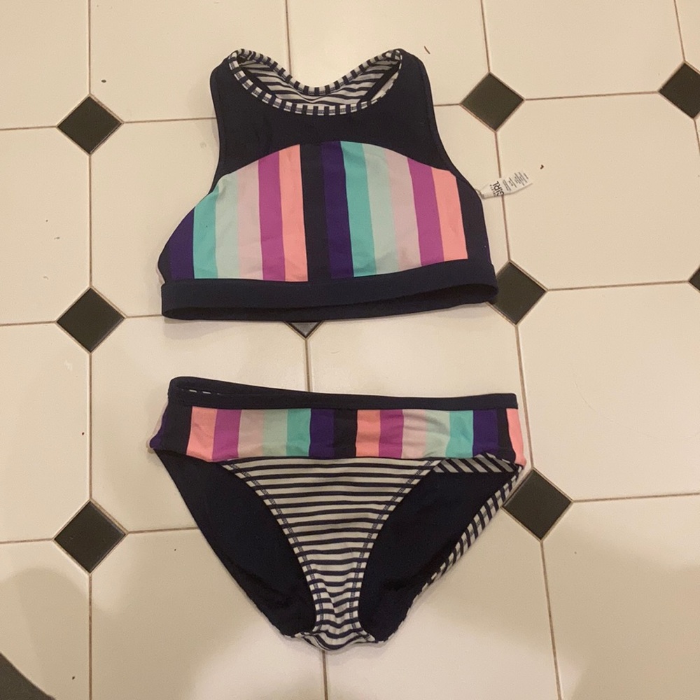 Girls’ Reversible Bikini Set
